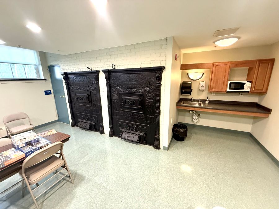 Community room with kitchenette