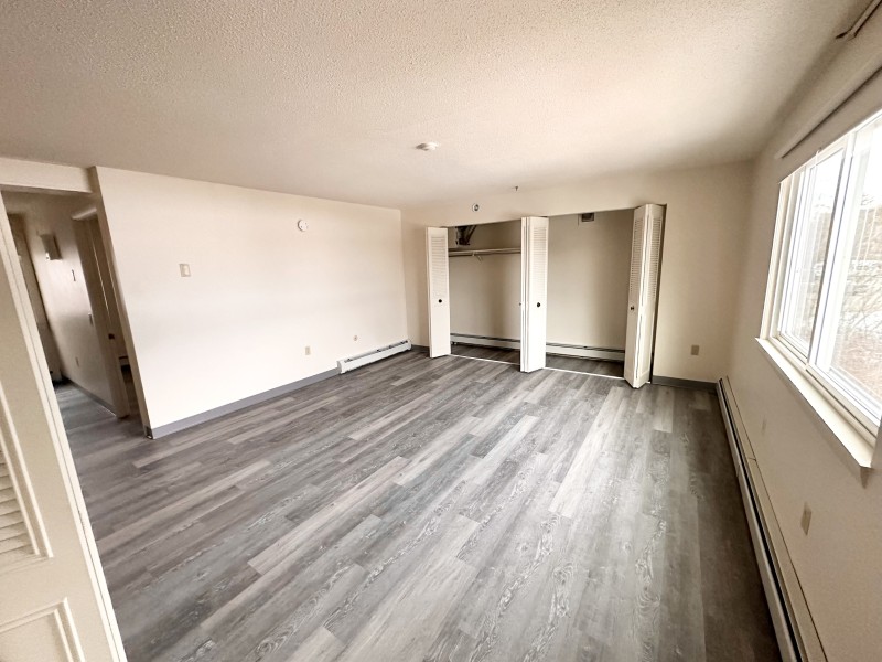Bedroom with closets