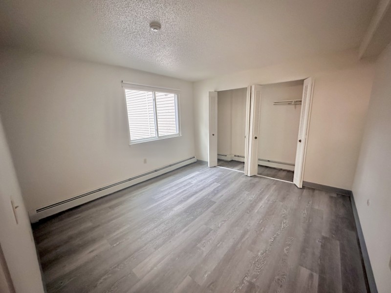 Bedroom with closets