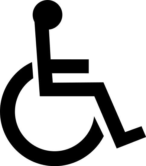 Wheelchair accessible logo